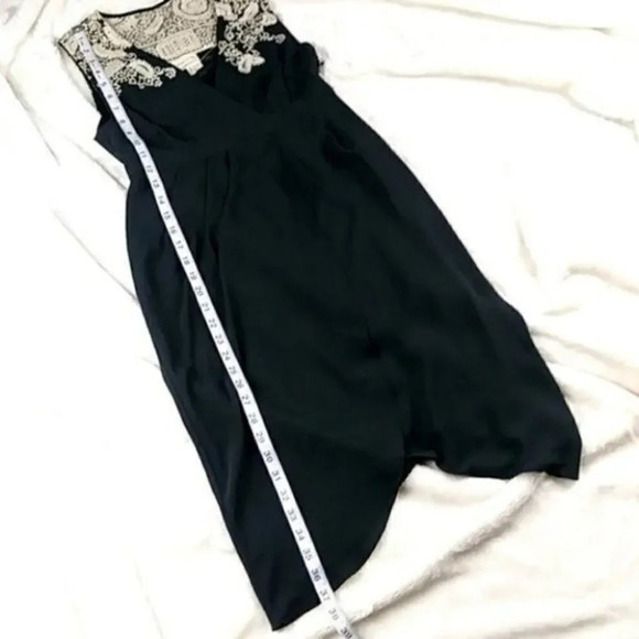 Anthropologie Embroidered Black Cocktail Dress - Picture 10 of 16